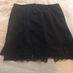 Black skirt